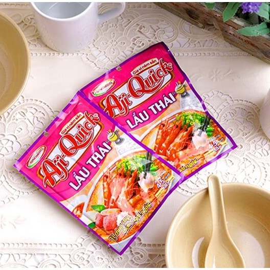 GIA VỊ NÊM SẴN PHỞ BÒ/ BÚN BÒ/ LẨU THÁI AJI-QUICK AJNOMOTO 57G