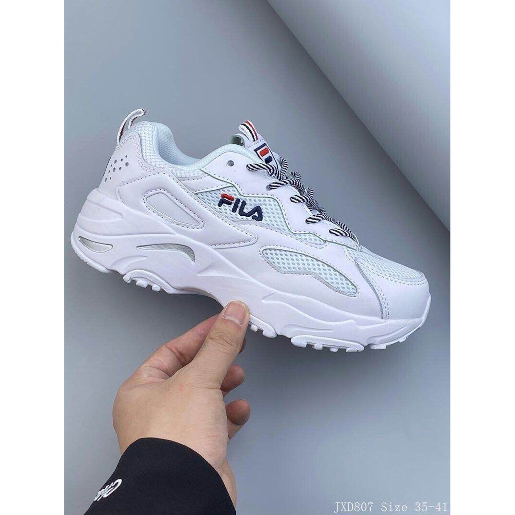 Sales 8-8 Giày thể thao Fila Ray cao cấp mầu trắng (mẫu mới) 👟 👟 :)) sịn RẺ ' hot : ◦