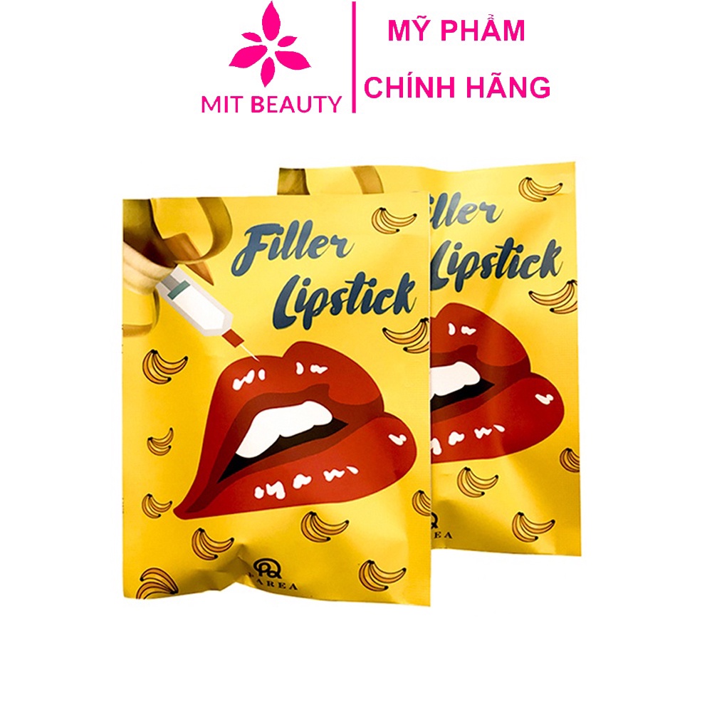 Son Filler Khử Thâm Collagen, Son Chuối Banana Filler Lipstick Môi Hồng Xinh,  Dưỡng Môi Căng Dày