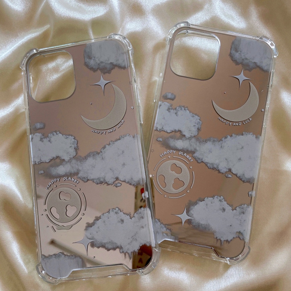 Ốp ĐiệN ThoạI KiểU Gương Trang ĐiểM Cho IPhone 14 13 12 11 Pro Max X Xs XR 8 7 Plus