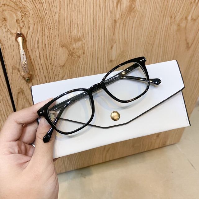👓 Kính chấm ngang gọng nhựa lõi sắt loại xịn B031