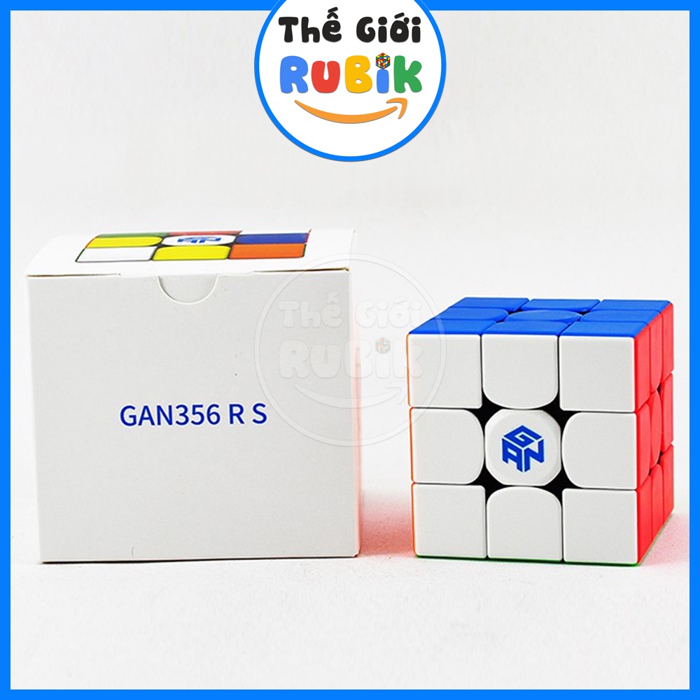 Rubik GAN RS 3x3 Cube | Rubic GAN 356 RS M Stickerless Mod Nam Châm Chính Hãng GAN CUBE | Thế Giới Rubik