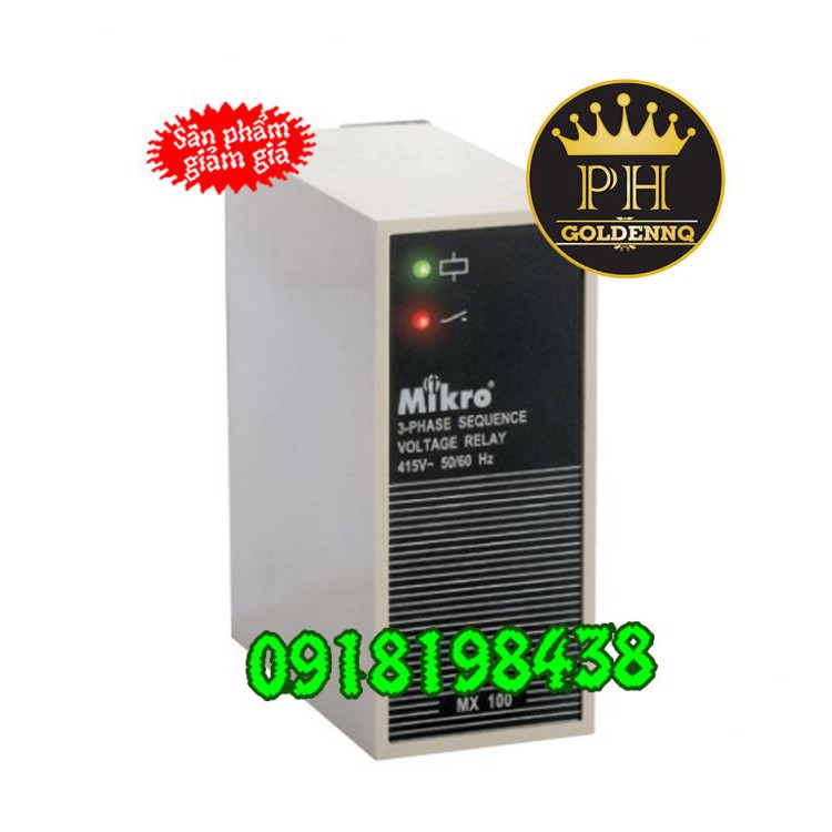 Rơ Le Bảo Vệ Pha Mikro MX100