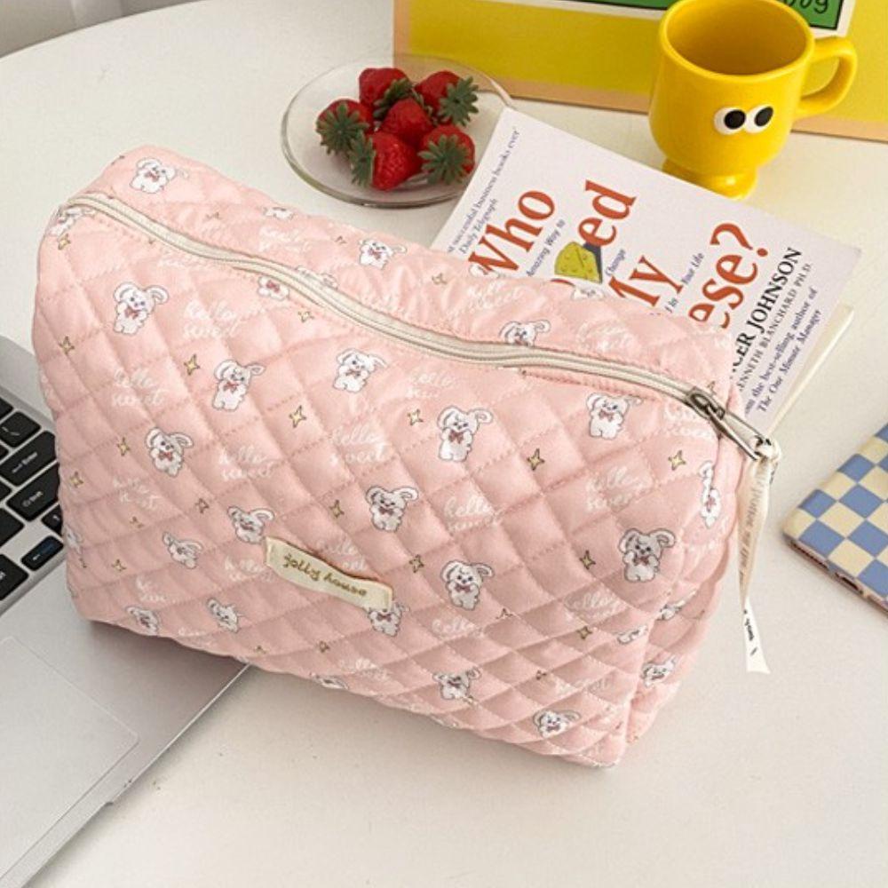 AROMA Túi Đựng Đồ Trang Điểm Sức Chứa Lớn Họa Tiết Dễ Thương Chất Lượng Cao