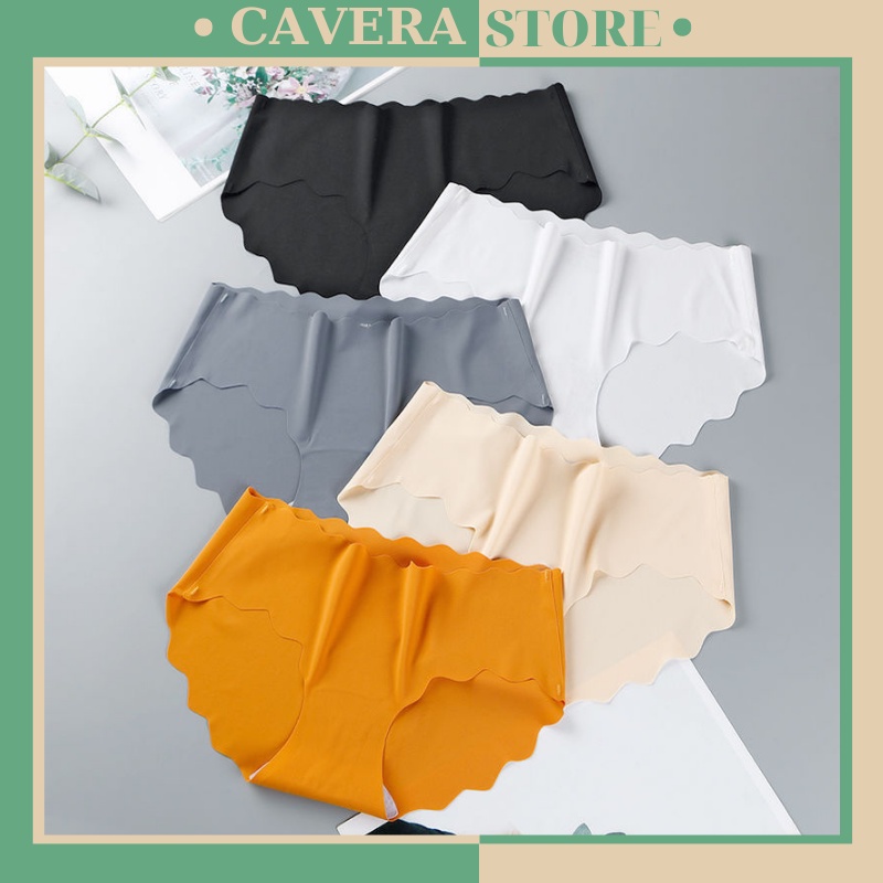 Quần lót nữ su đúc không đường may thun lạnh cao cấp mềm mại kháng khuẩn LA09