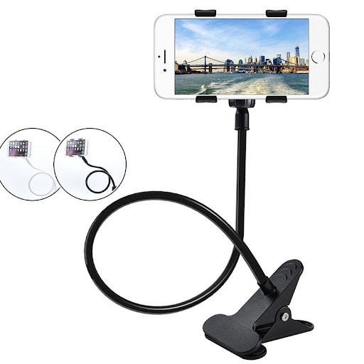 Kẹp điện thoại đuôi mềm, xoay 360 độ tiện dụng - HV Store ( SZ626)