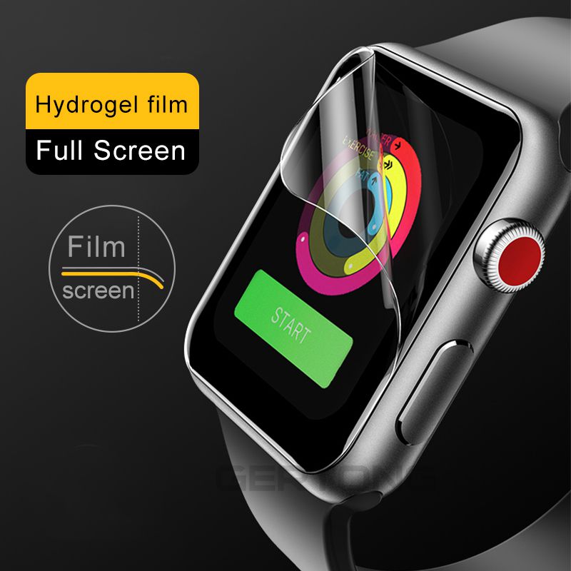 1-3 Kính Cường Lực Bảo Vệ Màn Hình Cho Đồng Hồ Thông Minh Apple Watch 3 4 5 6 Se 42mm 44mm 38mm 40mm Iwatch 2 1 Hd