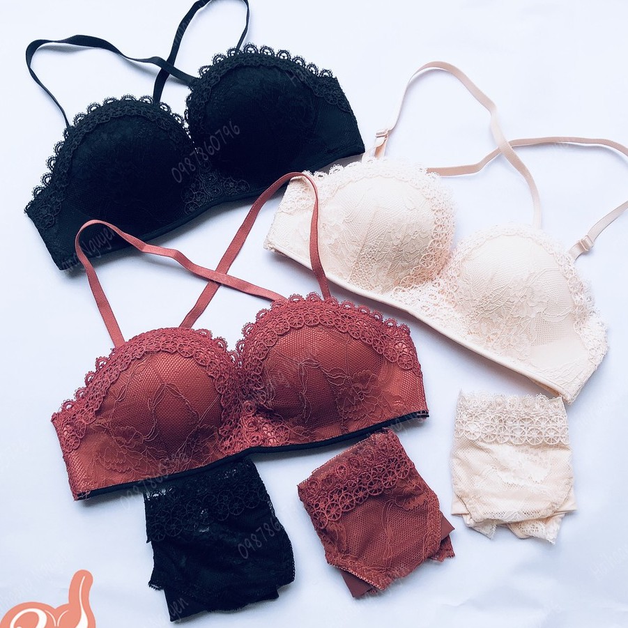 Bộ đồ lót đúc răng cưa đệm dày siêu đẩy | BigBuy360 - bigbuy360.vn