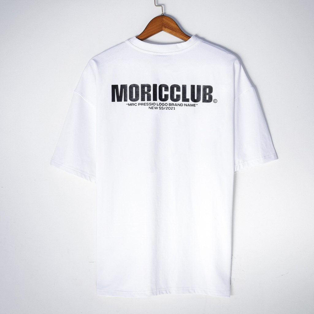Áo thun tay lỡ unisex Moric Club , áo phông form rộng