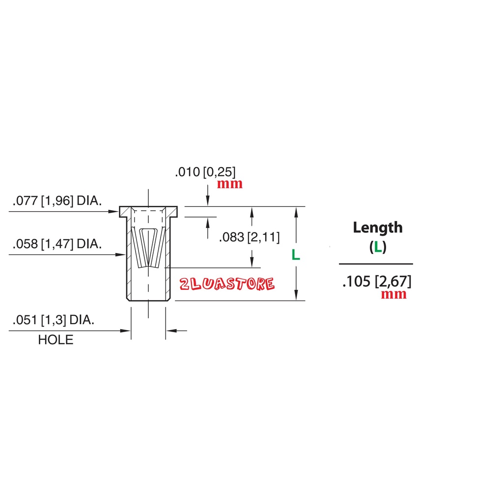 Combo 10 socket Mill Max 3305 dùng mod hotswap cho bàn phím cơ | Millmax Mill-max 3305-0 | 3305-1