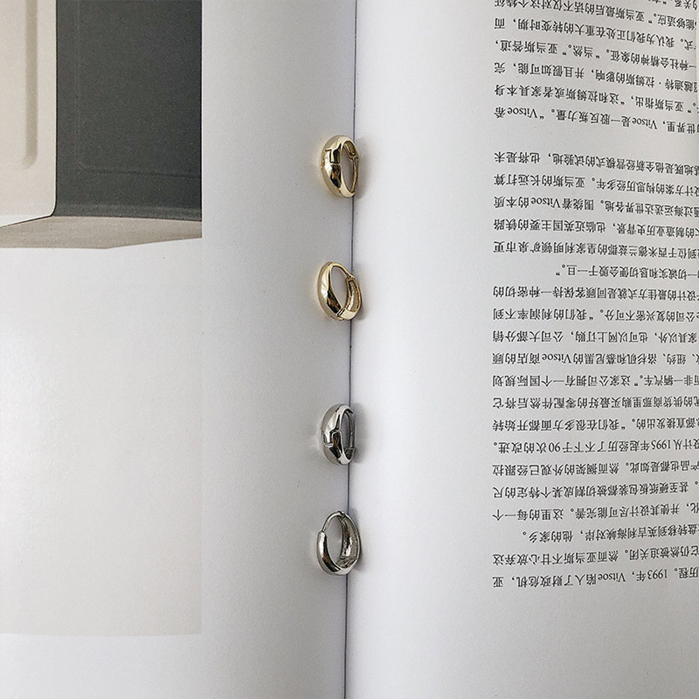 Hoa Tai Dáng Dài Thiết Kế Hình Học Thanh Lịch