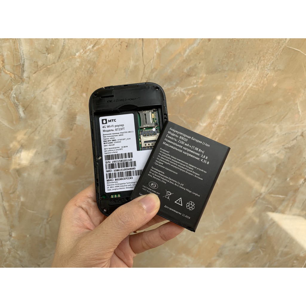 Bộ phát Wifi 4G ZTE MTC 8723FT - WD680 150Mbps - Hàng nhập khẩu | BigBuy360 - bigbuy360.vn