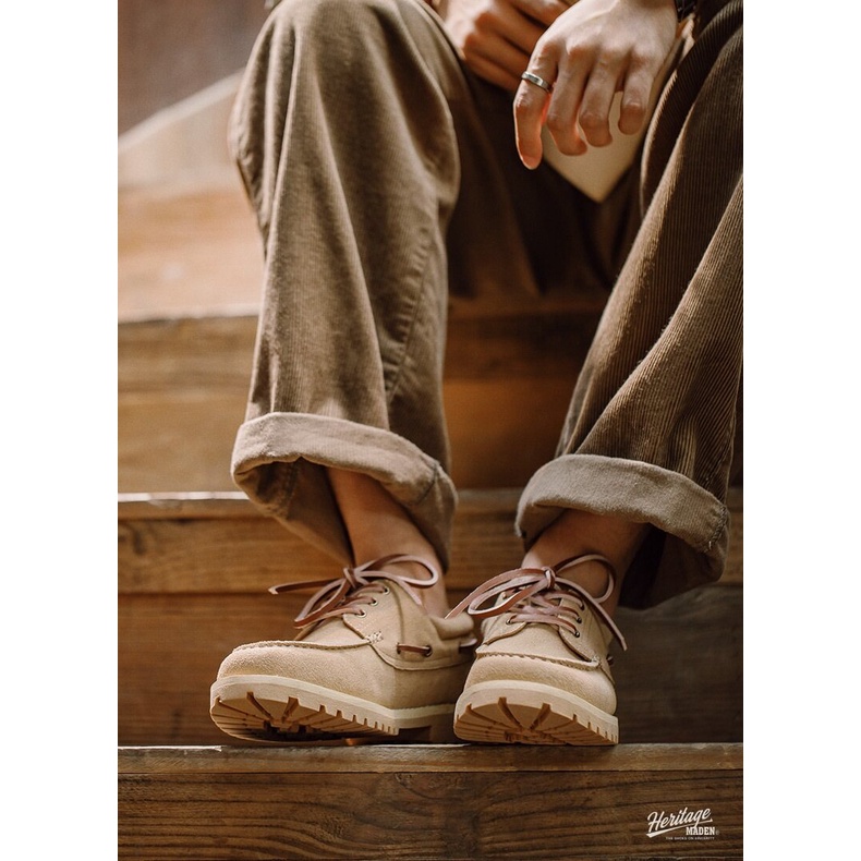 Giày da đế thấp Maden thời trang mùa hè 2022 cho nam