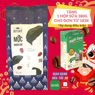 Cà phê rang Mộc Mạnh Mẽ Phối Robusta & Culi - Pha Phin Máy - Coffee blend