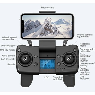 Flycam L900 Pro Động Cơ Không Chổi Than, Drone L900 Pro Định Vị G P S Tự Quay Về,Trang Bị Gimbal Chống Rung