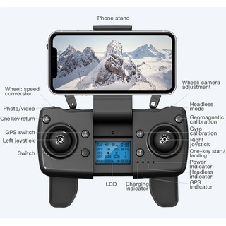 Flycam L900 Pro Động Cơ Không Chổi Than, Drone L900 Pro Định Vị G P S Tự Quay Về,Trang Bị Gimbal Chống Rung