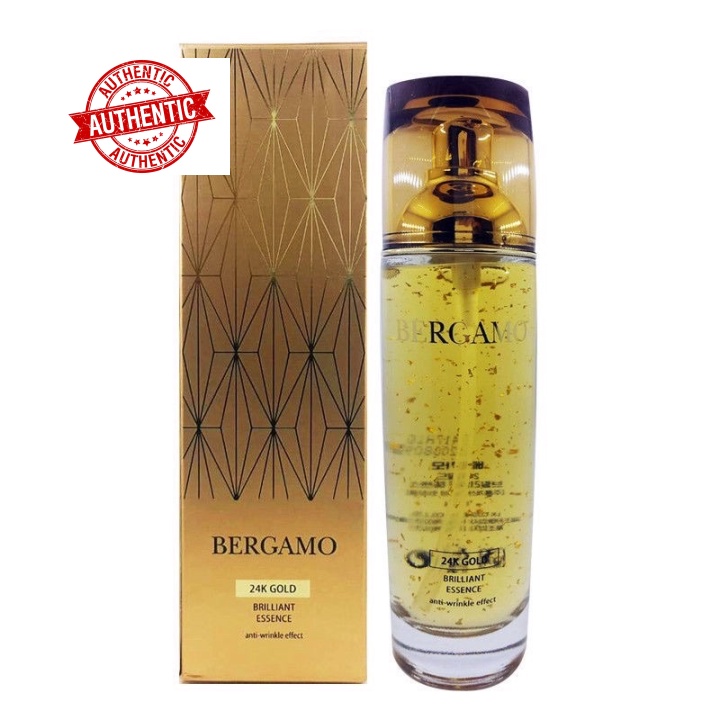 Tinh Chất Serum Bergamo 24k Gold Brilliant & white vita luminant Essence