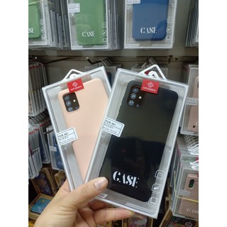 Ốp lưng dẻo màu Samsung A51 Hiệu KT Desing chống bán bẩn