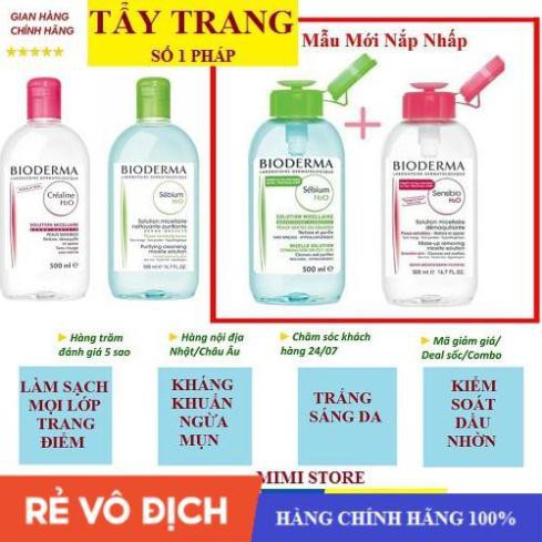 Nước tẩy trang Bioderma 500ml siêu sạch da, sạch nhờn, se lỗ chân lông của Pháp | BigBuy360 - bigbuy360.vn