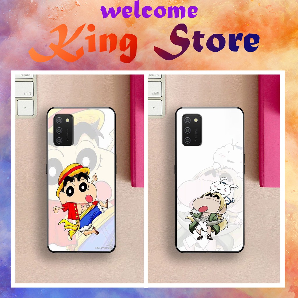 Ốp lưng Samsung A01/A02/A02s in hình Shin – Cậu bé bút chì siêu đẹp, độc, lạ_KINGSTORE.HN_Ốp SS A01/A02/A02s
