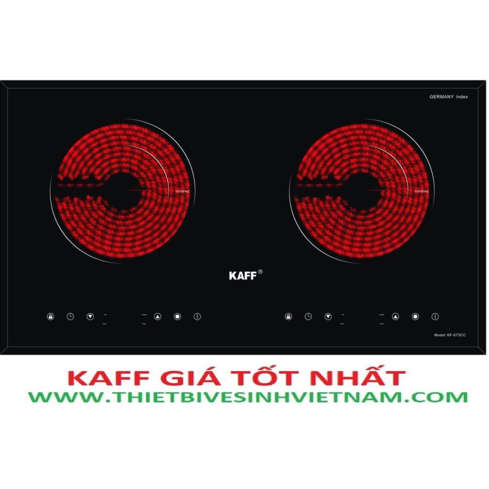 BẾP ĐIỆN KAFF KF- 073CC, BẾP HỒNG NGOẠI ĐÔI, CHÍNH HÃNG