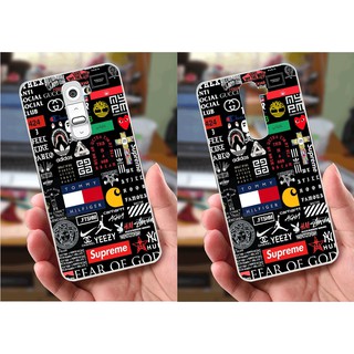 Ốp lưng LG G2 (dẻo viền trắng trong) - Brands