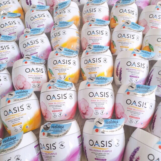 Sáp thơm đuổi muỗi OASIS 180g Thái Lan
