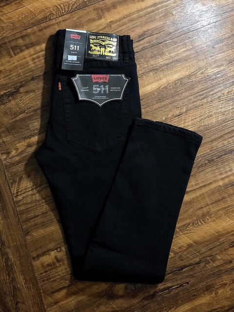 Quần Jean Nam Chất Bò LEV.iS Hàng VNXK Cao Cấp Đen Trơn Co Dãn Mẫu Đơn Giản SIÊU ĐẸP | BigBuy360 - bigbuy360.vn