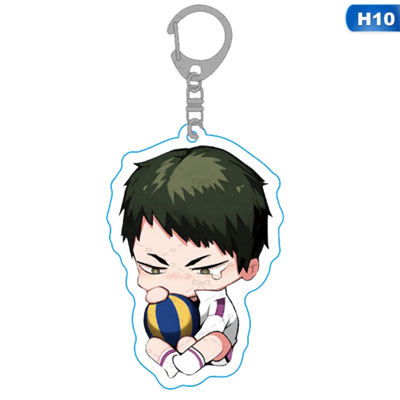 Tmdbyx Móc khóa acrylic hình nhân vật Haikyuu độc đáo