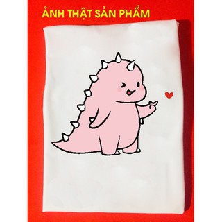 Áo Thun Khủng Long Chibi 3 - Chất Đẹp, Bao Đổi Trả