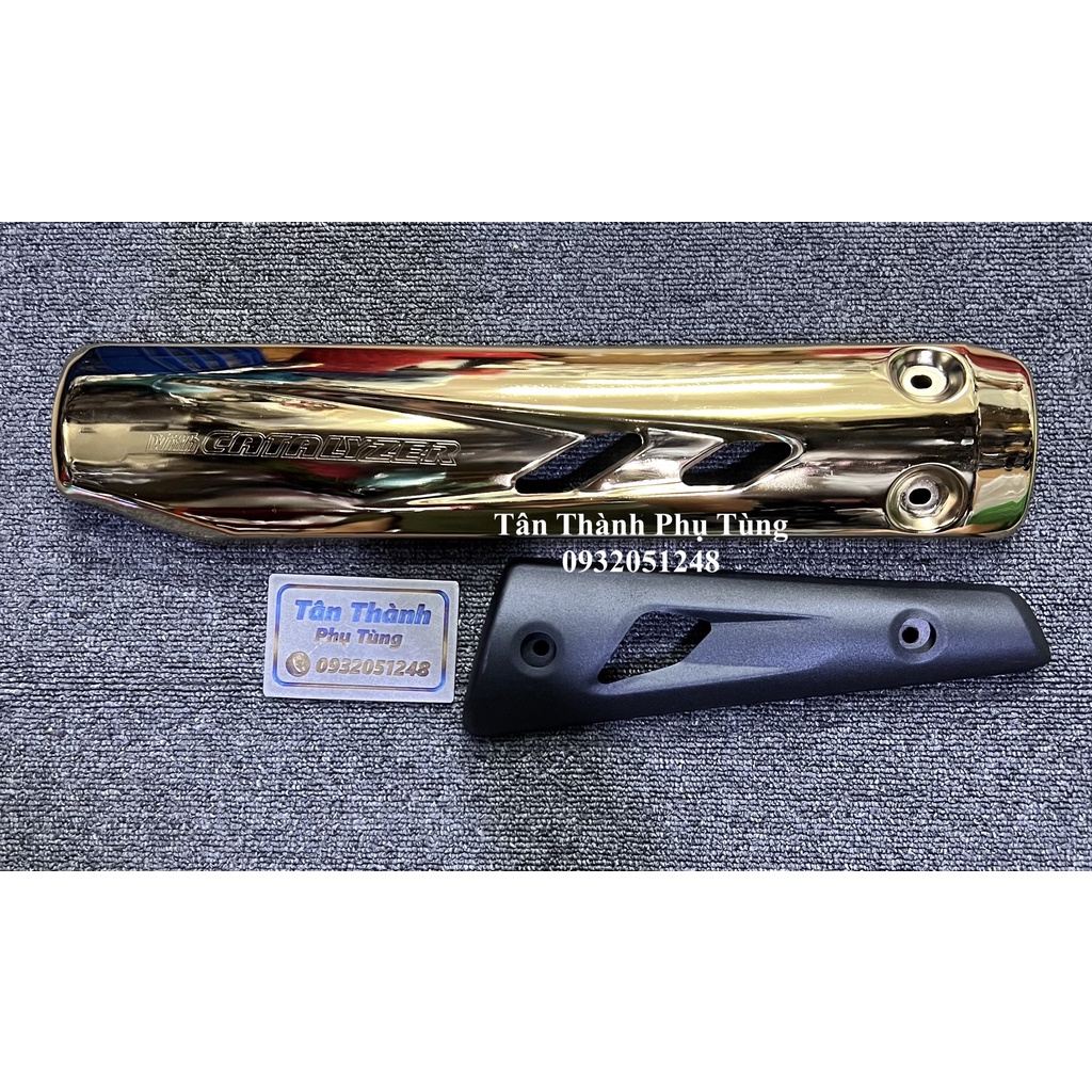 Ốp pô Exciter 2010 Màu vàng, 7 màu ( 2 miếng)