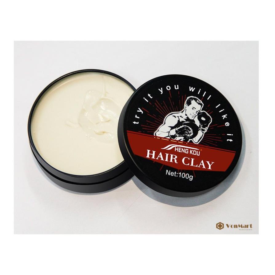 Sáp, Wax vuốt tóc HAIR CLAY HENG KOD 100gr tạo kiểu giữ nếp cho tóc. HÀNG CHÍNH HÃNG .