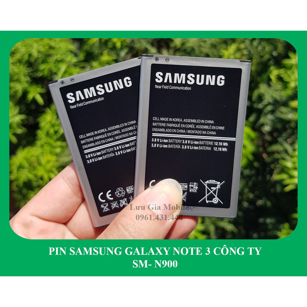 Pin Samsung Galaxy Note 3 zin công ty N900