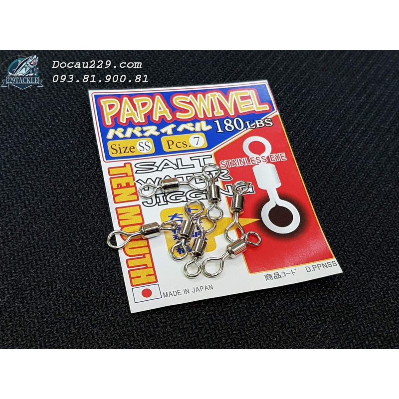 Khóa TEN MOUTH PAPA SWIVEL