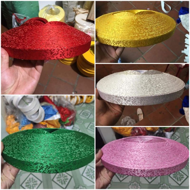 Khăn xếp vải gấm 25 vòng