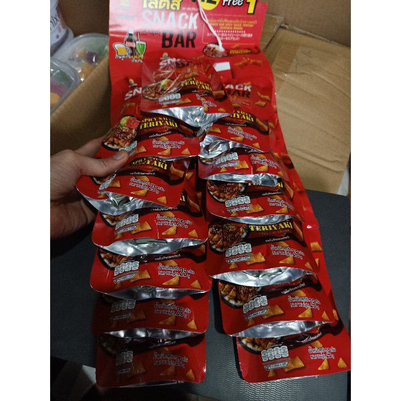 Snack bar thái lan 13 gói 1 vỉ