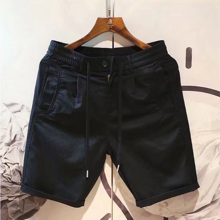 Quần Short Dáng Suông Phong Cách Thời Trang Hong Kong Cho Nam Giới