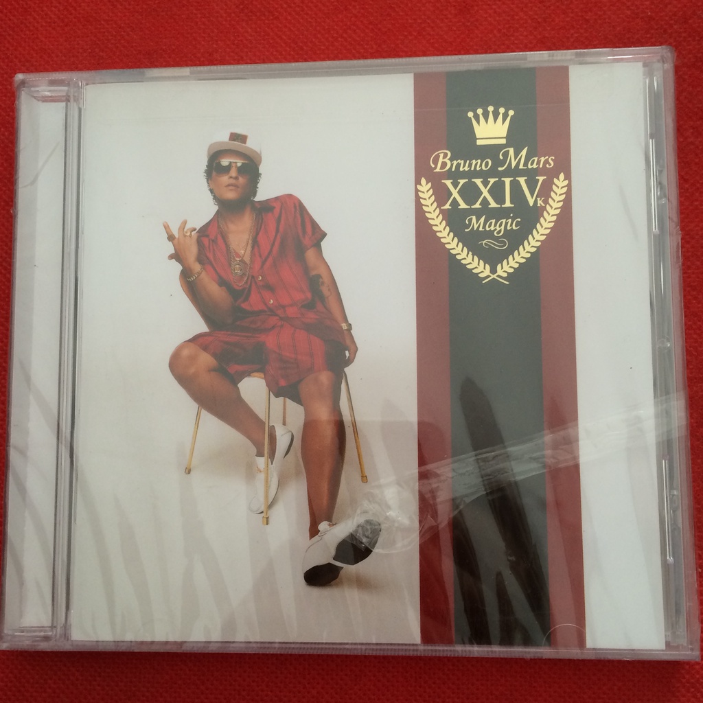 Beautiful Unopened a3649 Mars Bruno Mars 24K Magic Box Cracked CD
