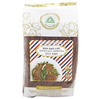 Bún gạo lứt cao cấp-Bún khô gạo lứt ăn kiêng/thực dưỡng -Bún gạo lứt Duy Anh Food