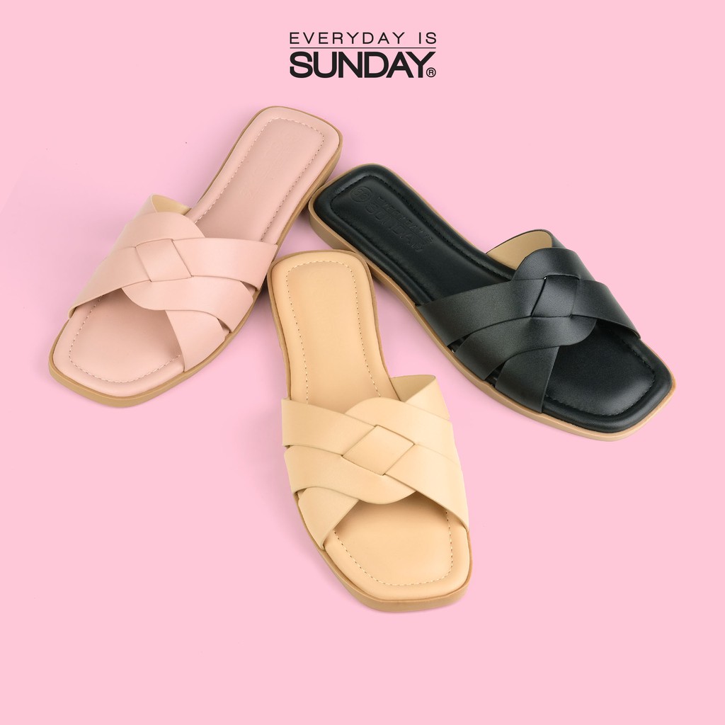 [Mã FAMALLT5 giảm 15% đơn 150k] Dép quai đan SUNDAY DD97