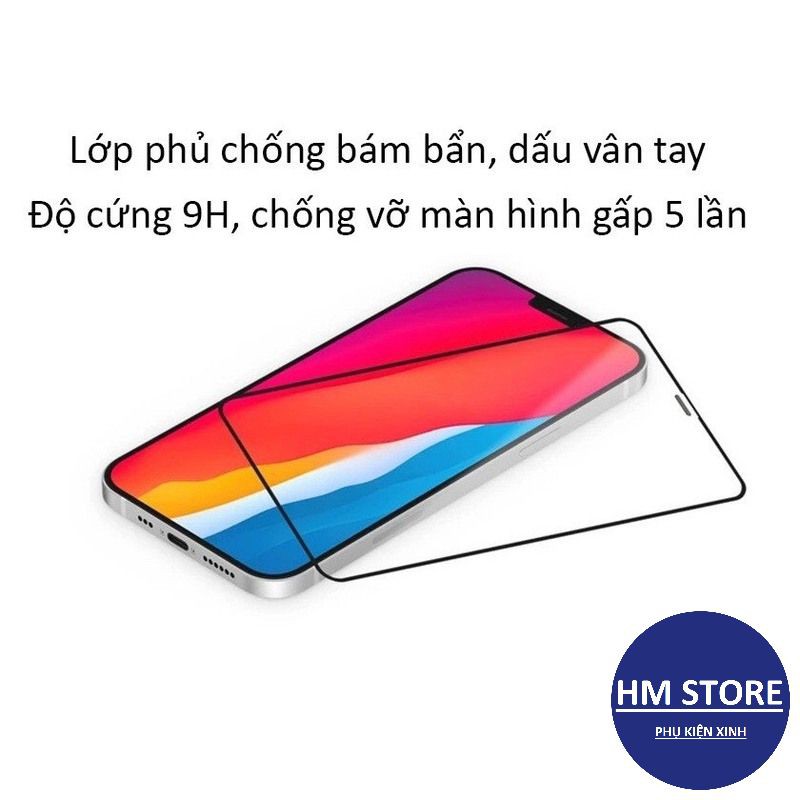 Kính cường lực HD Premium dành cho iphone 6/6Plus/7/8/7Plus/8Plus/X/XR/XsMax/11/12/13/ProMax