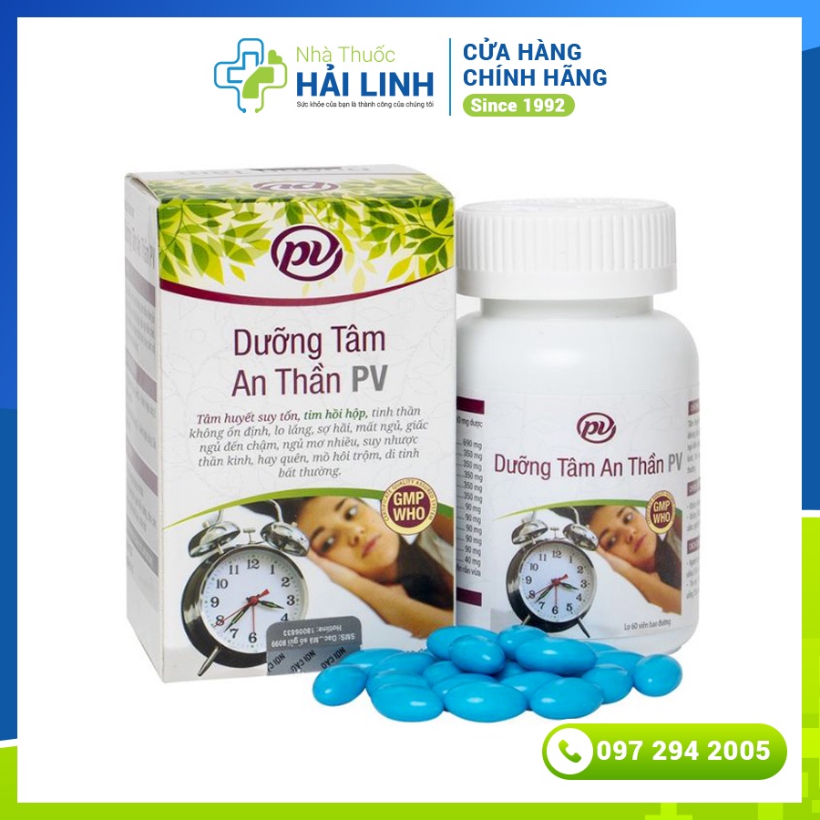 🔱  Dưỡng tâm an thần PV - Hỗ trợ thần kinh