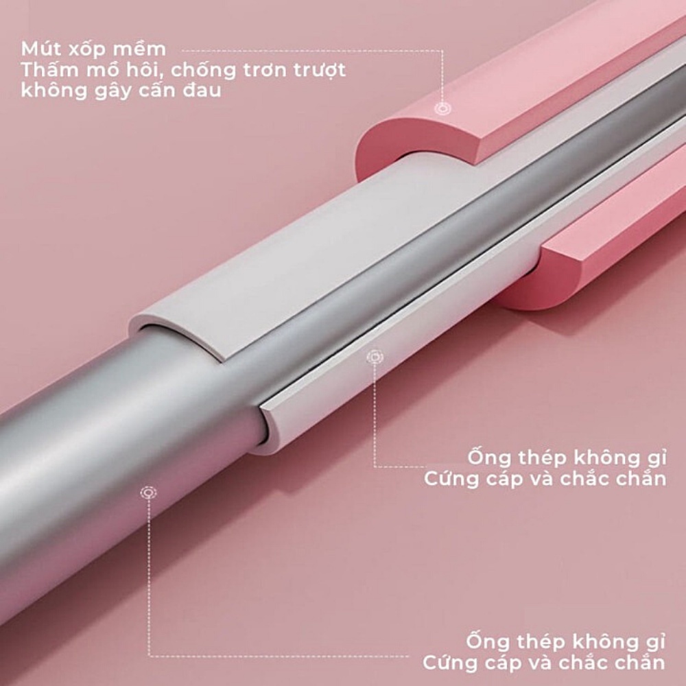 Dụng Cụ Phục Hồi Cột Sống,Gậy Tập Lưng, Vai, Chống Gù, Uốn Thẳng Lưng,Tập Yoga Bằng Thép Không Gỉ