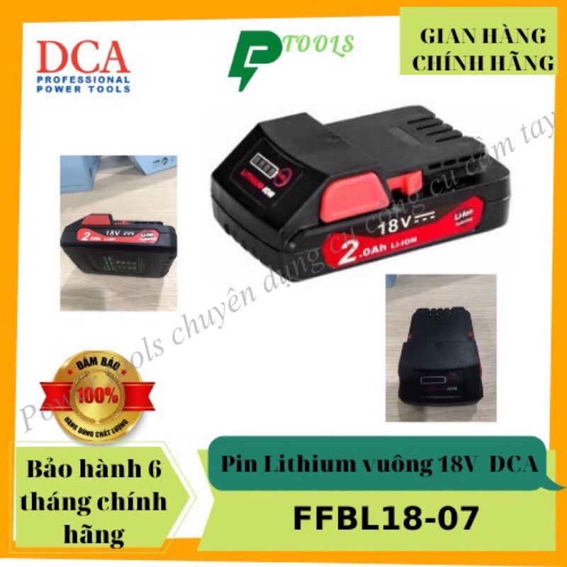 Pin lithium vuông 18V/2.0Ah