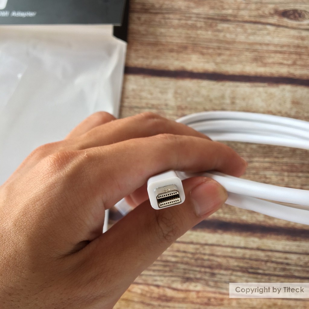 XẢ KHO , VỎ HƠI XẤU  jACK đầu Cáp chuyển mini displayport sang hdmi VGA DVI  cáp 1,8m chất lượng tín hiệu tốt giá rẻ