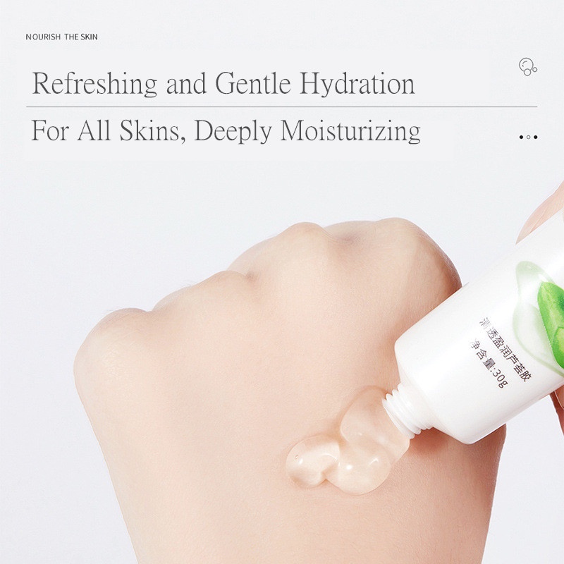 Gel dưỡng ẩm LEWEDO từ nha đam tái tạo làn da chăm sóc hiệu quả 30g