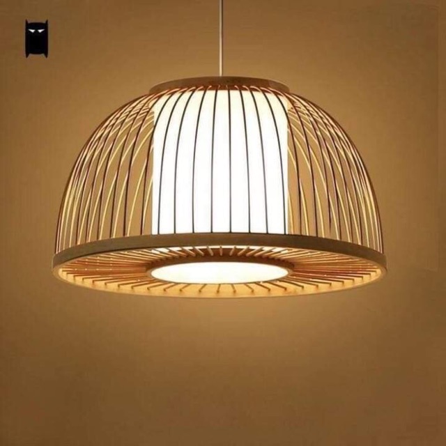 Đèn tre trang trí đã bao gồm ht điện