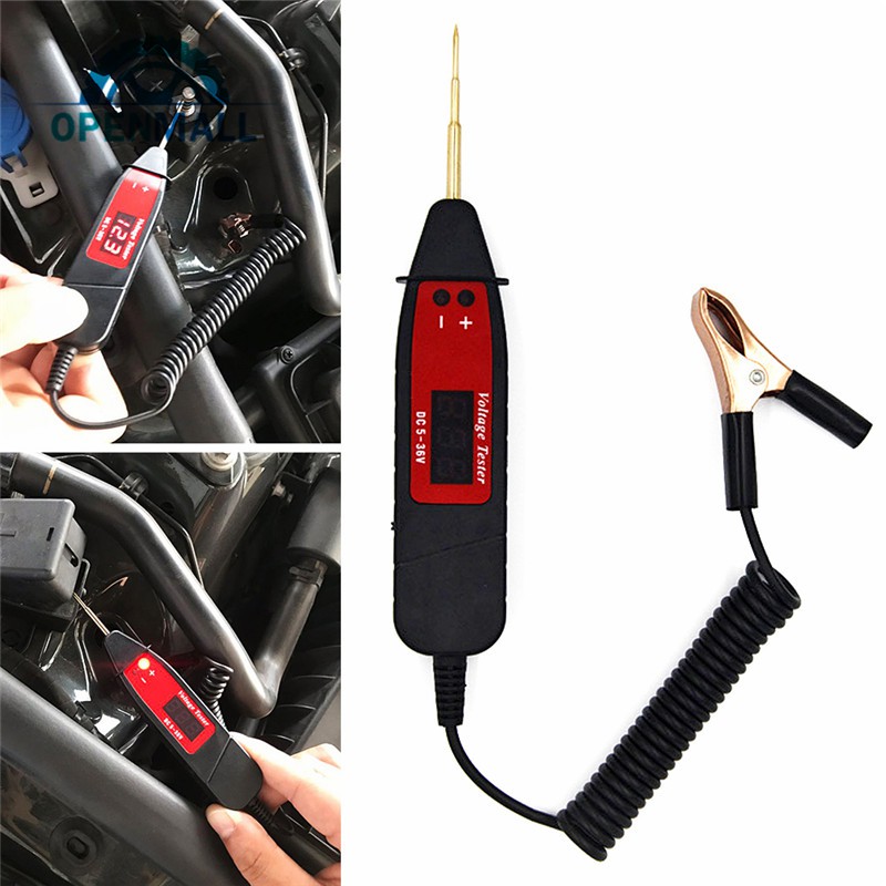 Bút Thử Điện Chuyên Dụng Cho Xe Hơi + Bộ Phụ Kiện Đi Kèm