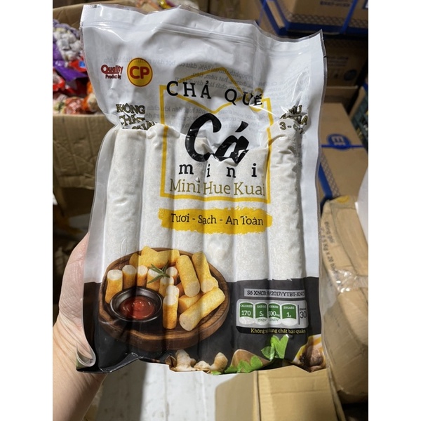 CHẢ CÁ QUẾ ( SIÊU PHẨM BÁNH MỲ) 300G/6 CÂY