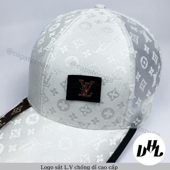 Mũ lưỡi trai VHL Store, nón kết thêu chữ LV cao cấp thời trang nam nữ